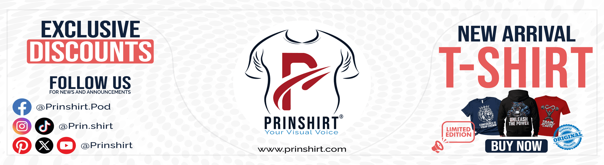 Banner for PRINSHIRT